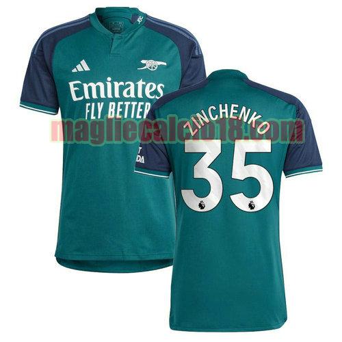 maglia arsenal 2023-2024 zinchenko 35 terza
