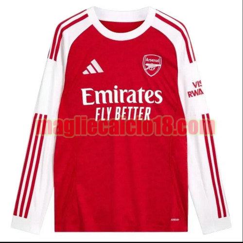 maglia arsenal 2025-2026 manica lunga prima