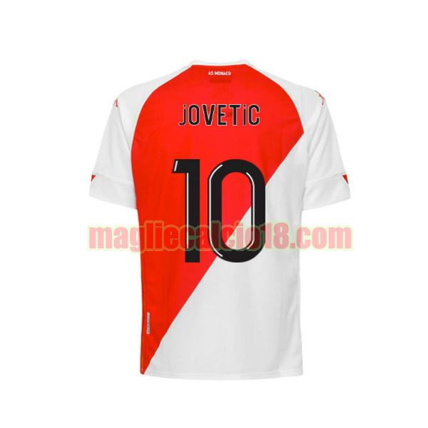 maglia as monaco 2020-2021 prima jovetic 10