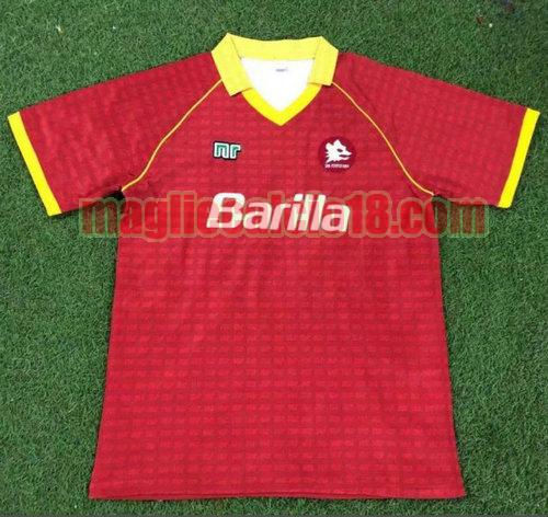 maglia as roma 1990-1991 prima divisa