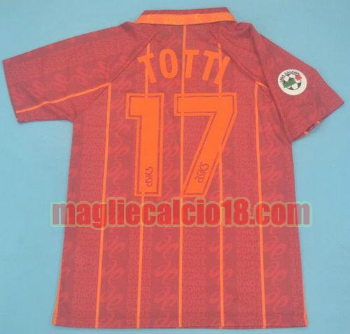 maglia as roma 1996-1997 prima divisa totti 17