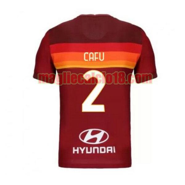 maglia as roma 2020-2021 prima cafu 2