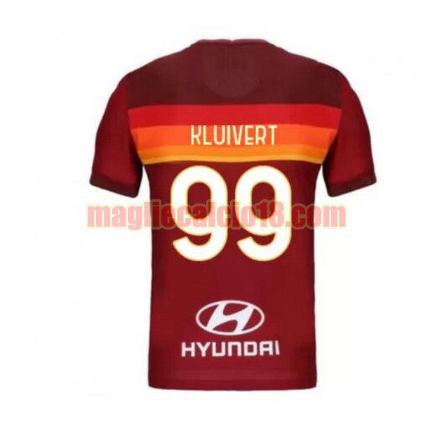 maglia as roma 2020-2021 prima kluivert 99