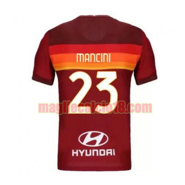 maglia as roma 2020-2021 prima mancini 23