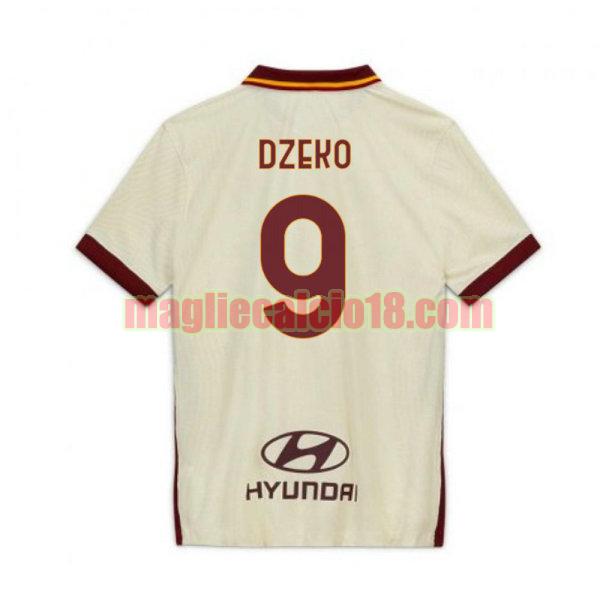 maglia as roma 2020-2021 seconda dzeko 9