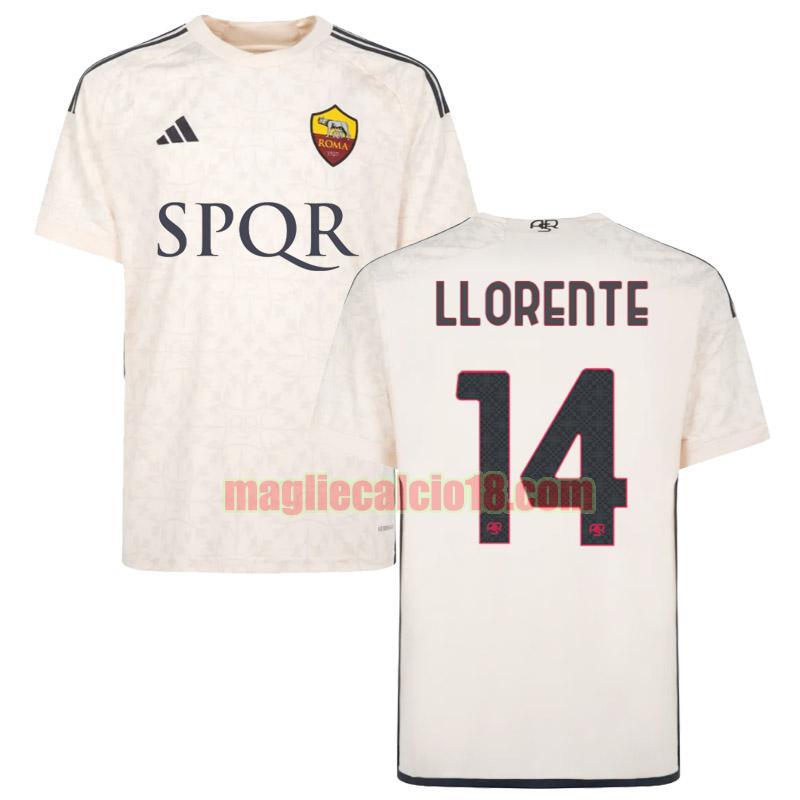 maglia as roma 2023-2024 llorente seconda