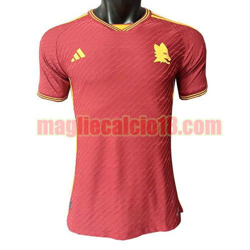 maglia as roma 2023-2024 player version prima