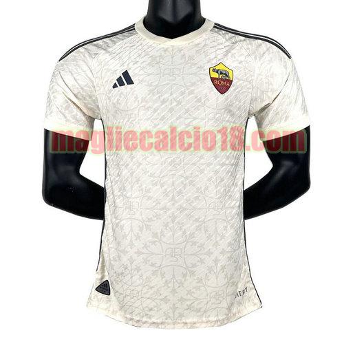 maglia as roma 2023-2024 player version seconda