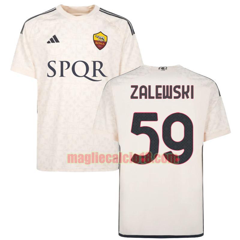 maglia as roma 2023-2024 zalewski seconda