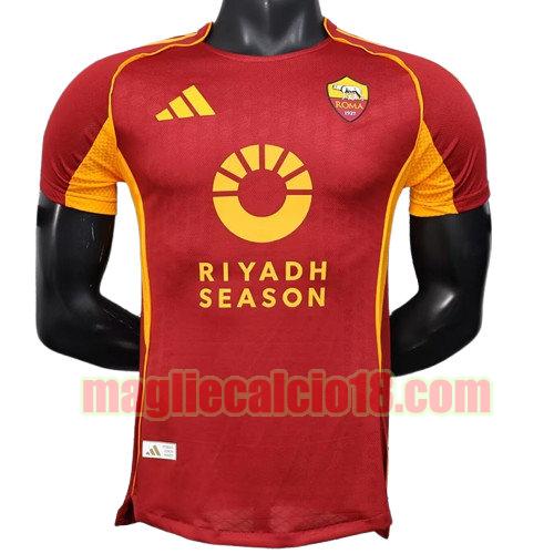 maglia as roma 2025-2026 player version prima