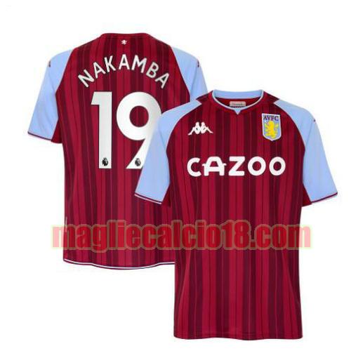 maglia aston villa 2021-2022 prima nakamba 19