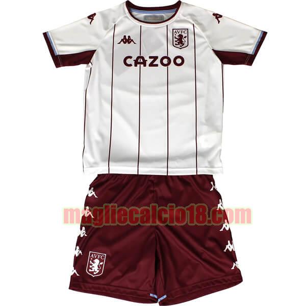 maglia aston villa 2021-2022 seconda bambino