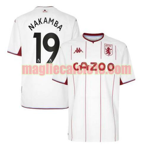 maglia aston villa 2021-2022 seconda nakamba 19