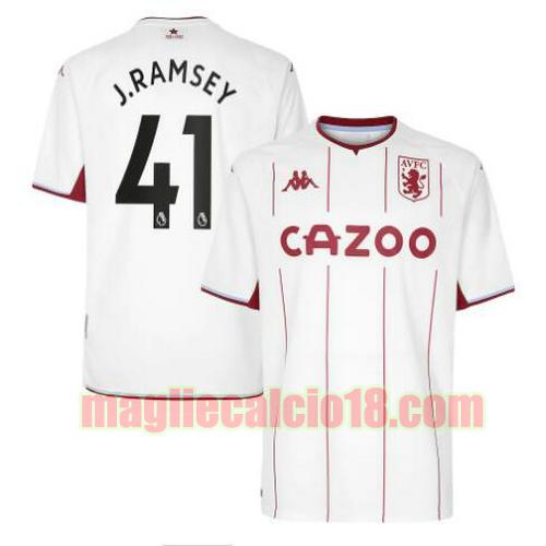 maglia aston villa 2021-2022 seconda ramsey 41