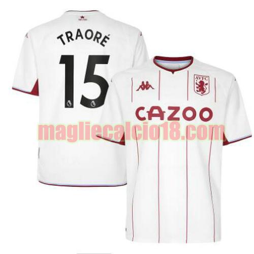 maglia aston villa 2021-2022 seconda traore 15