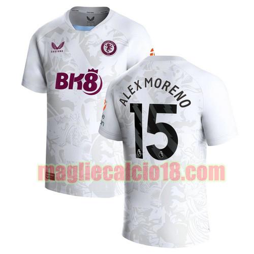 maglia aston villa 2023-2024 alex moreno 15 seconda