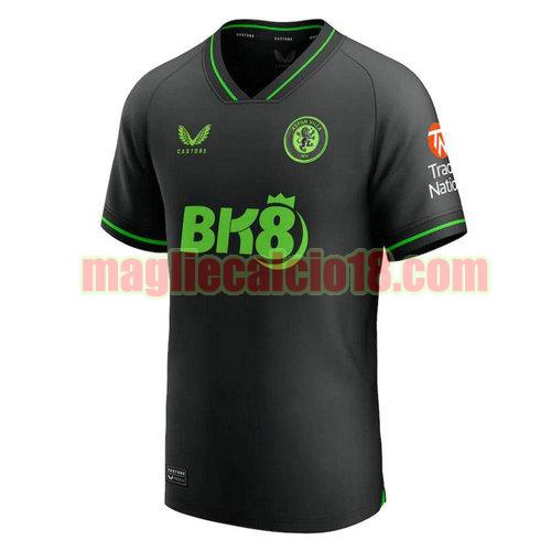 maglia aston villa 2023-2024 nero thailandia portiere