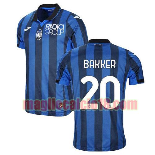 maglia atalanta bc 2023-2024 bakker 20 prima