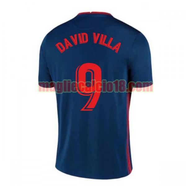 maglia atletico madrid 2020-2021 seconda david villa 9