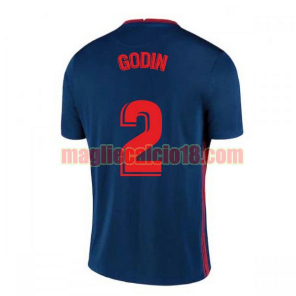 maglia atletico madrid 2020-2021 seconda godin 2