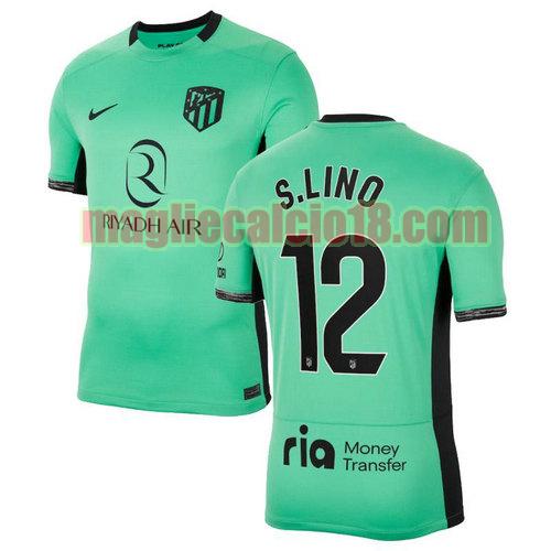maglia atletico madrid 2023-2024 s.lino 12 terza