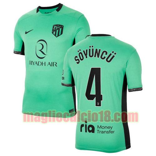 maglia atletico madrid 2023-2024 soyuncu 4 terza