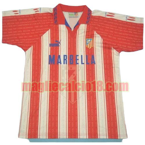 maglia atlético madrid 1995-1996 prima divisa manica corta