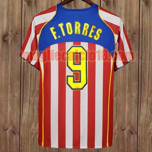 maglia atlético madrid 2004-2005 prima divisa f.torres 9