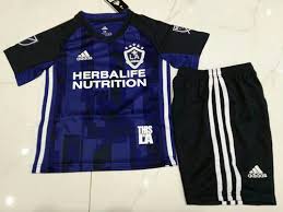 seconda maglia Los Angeles Galaxy bambino 2019-2020