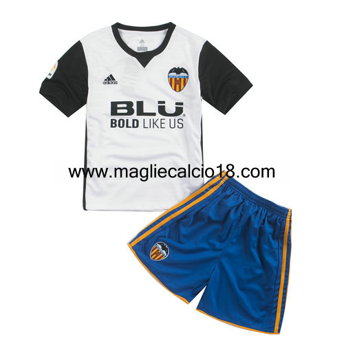 prima divisa maglia valencia bambino 2018-2018