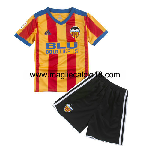 seconda divisa maglia valencia bambino 2018-2018