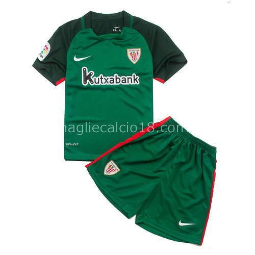 seconda maglia athletic bilbao bambino 2016-2017