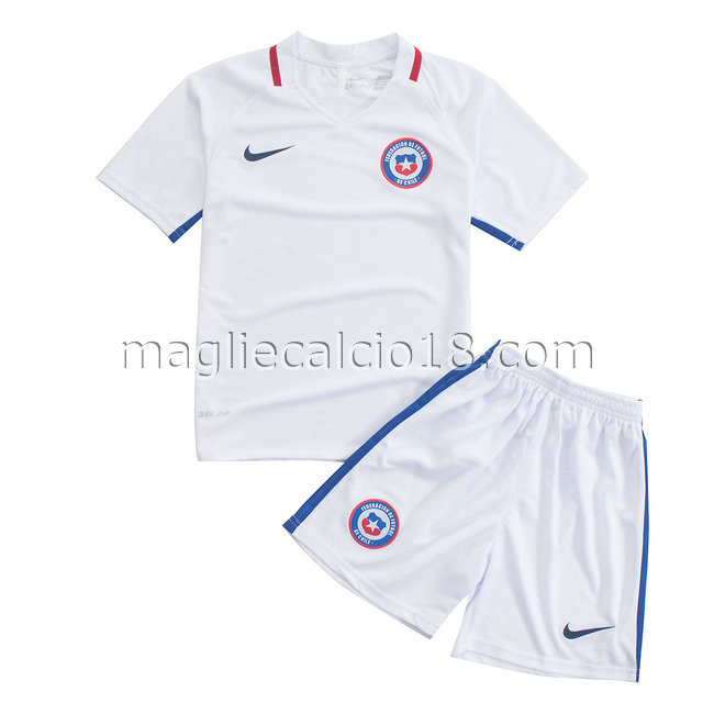 seconda maglia chile bambino 2016-2017