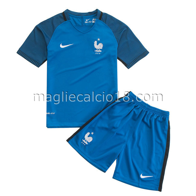 prima maglia francia bambino 2016-2017