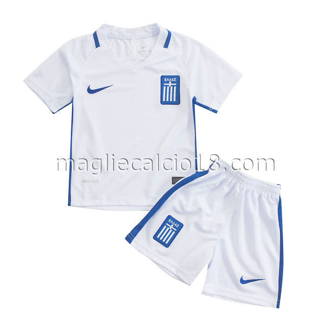 prima maglia grecia bambino 2016-2017