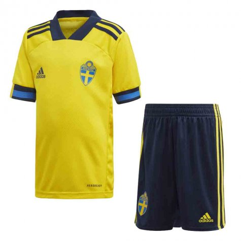 prima maglia svezia bambino 2020-2021