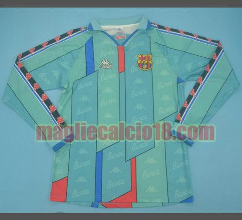 maglia barcellona 1996-1997 seconda divisa manica lunga