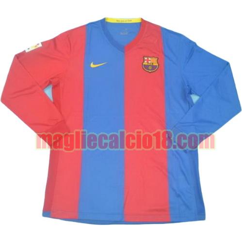 maglia barcellona 2006-2007 prima divisa manica lunga
