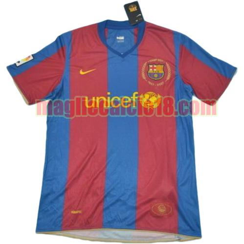 maglia barcellona 2007-2008 prima divisa manica corta