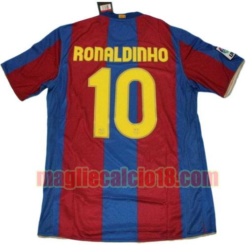 maglia barcellona 2007-2008 prima divisa ronaldinho 10