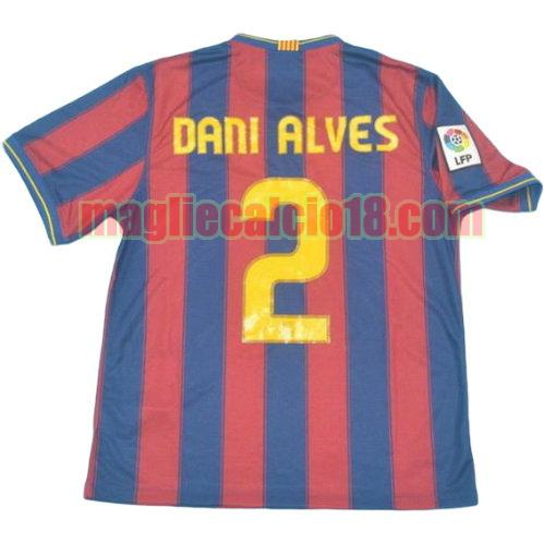maglia barcellona 2009-2010 prima divisa dani alves 2