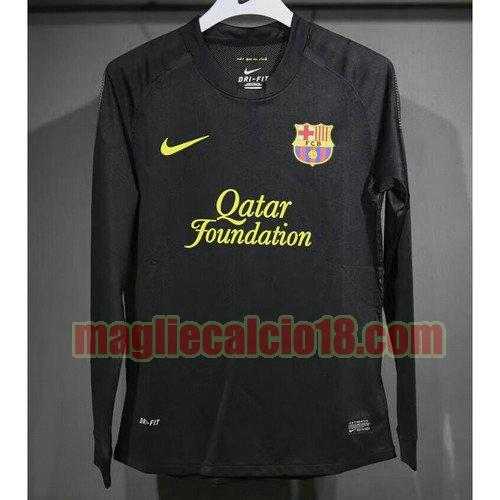 maglia barcellona 2011-2012 manica lunga seconda