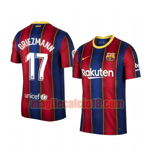 maglia barcellona 2020-2021 prima antoine griezmann 17