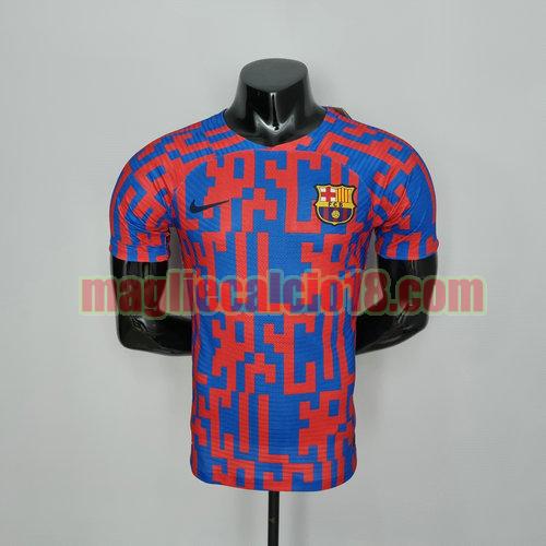 maglia barcellona 2022-2023 pre-match player version rosso & blu
