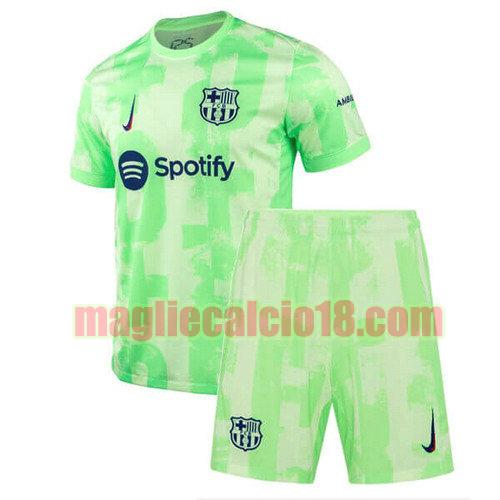 maglia barcellona 2024-2025 bambino terza