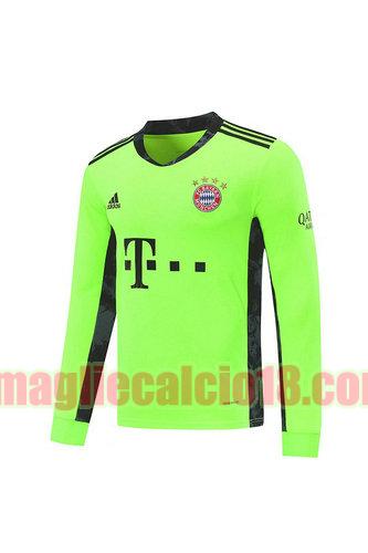 maglia bayern munich 2020-2021 portiere verde manica lunga