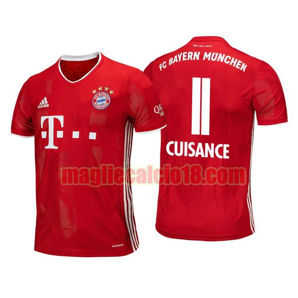 maglia bayern munich 2020-2021 prima mickael cuisance 11