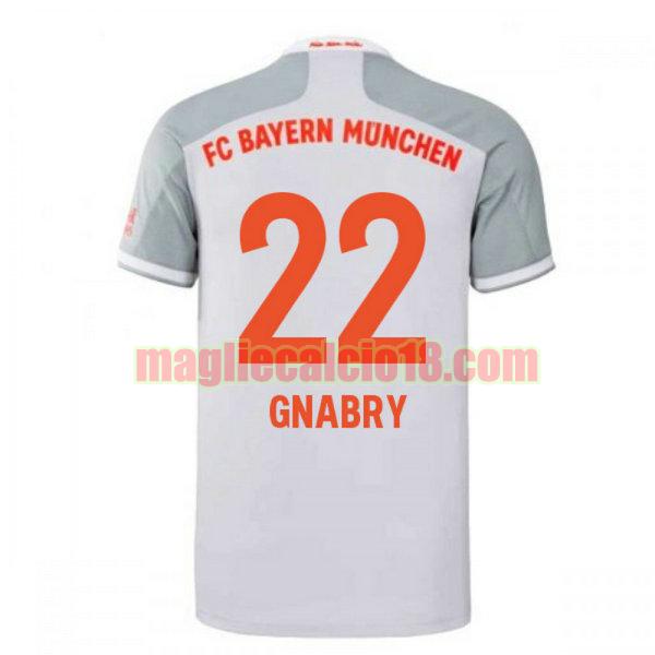 maglia bayern munich 2020-2021 seconda gnabry 22