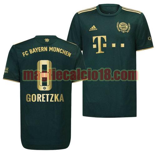 maglia bayern munich 2021-2022 4th leon goretzka 8