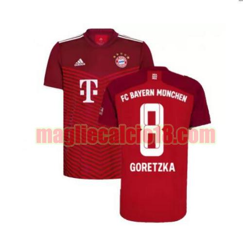 maglia bayern munich 2021-2022 prima goretzka 8